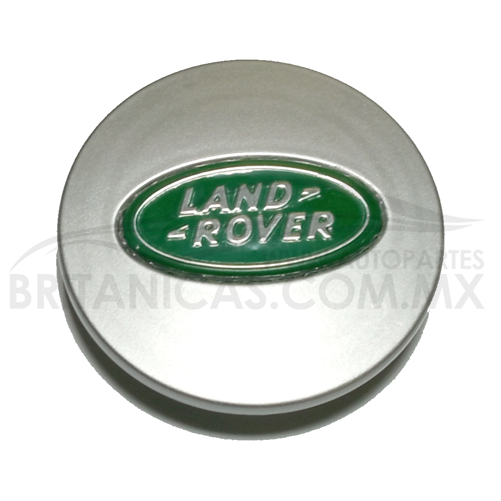 Tapón de llanta Land Rover color verde-plata para Freelander, Discovery 2, Range Rover, Range Rover Sport, Land Rover LR2, Land Rover LR3 y Land Rover LR4